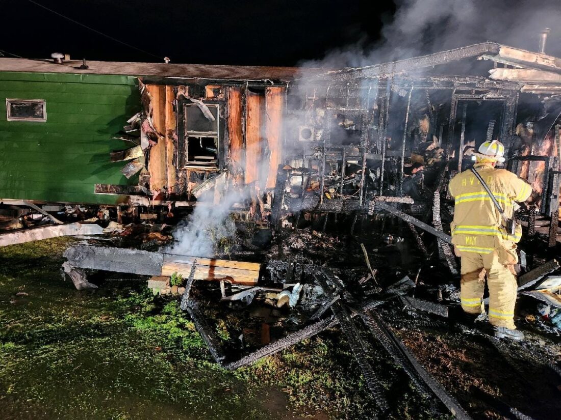 Fire rips through mobile home near Hughesville News, Sports, Jobs